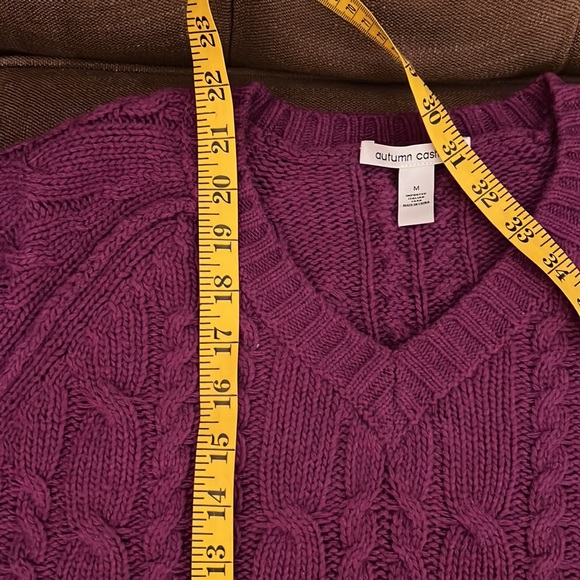 Autumn Cashmere V-Neck Knit size Medium - Picture 8 of 9